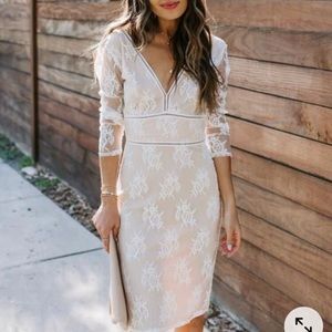 Lifelong of happiness vici midi dress